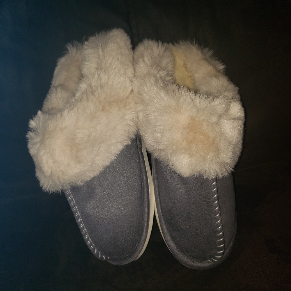 Suede Slippers